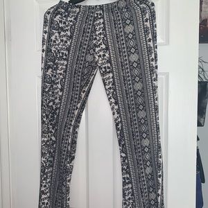 Flare leg pants